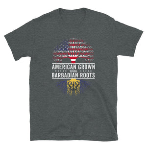 American Grown Barbadian Roots Flag T-Shirt