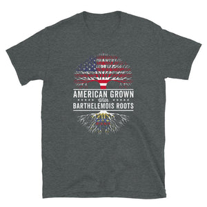 American Grown Barthelemois Roots Flag T-Shirt