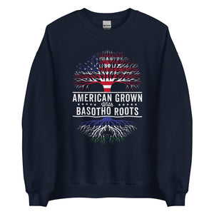 American Grown Basotho Roots Flag Sweatshirt