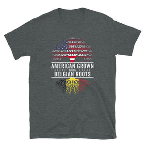 American Grown Belgian Roots Flag T-Shirt