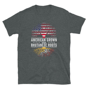 American Grown Bhutanese Roots Flag T-Shirt