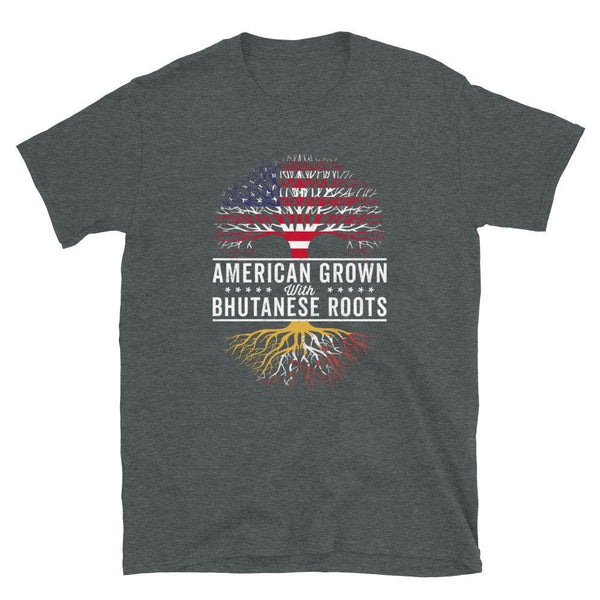 American Grown Bhutanese Roots Flag T-Shirt