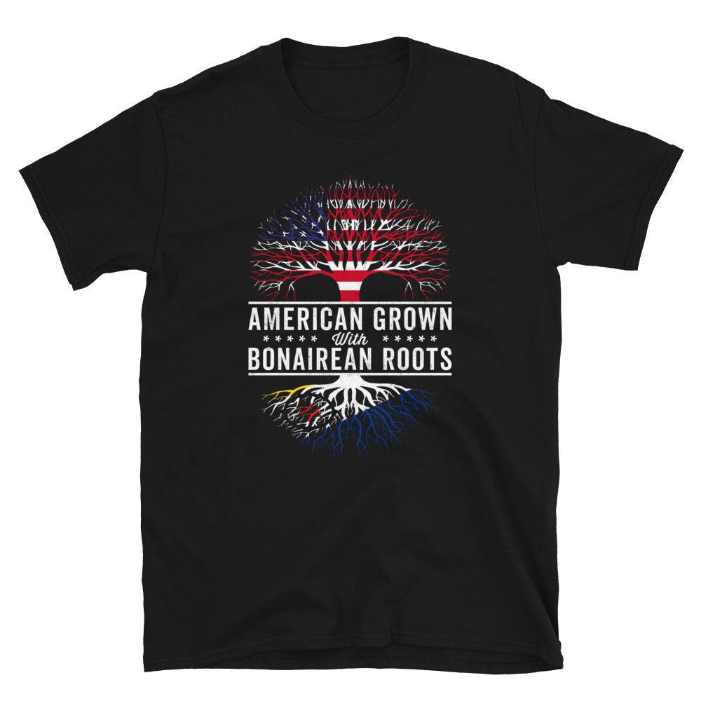 American Grown Bonairean Roots Flag T-Shirt
