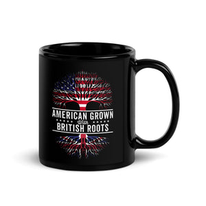 American Grown British Roots Flag Mug