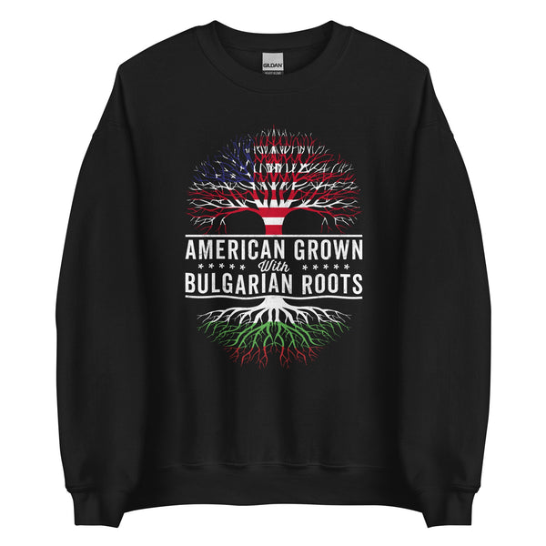 American Grown Bulgarian Roots Flag Sweatshirt
