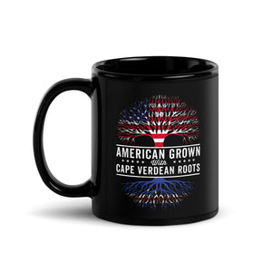 American Grown Cape Verdean Roots Flag Mug