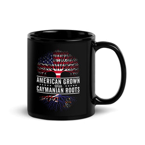 American Grown Caymanian Roots Flag Mug