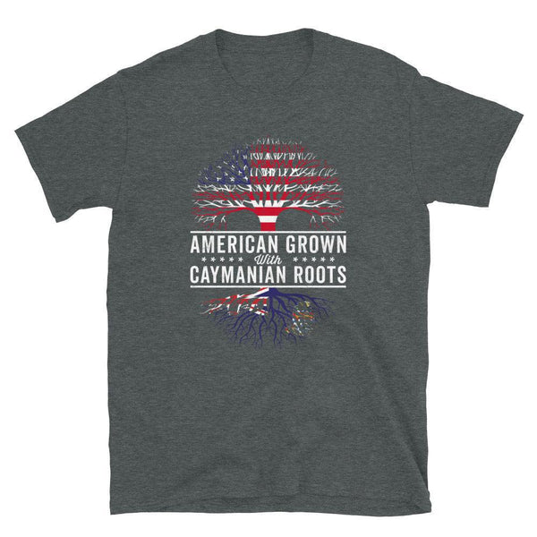 American Grown Caymanian Roots Flag T-Shirt