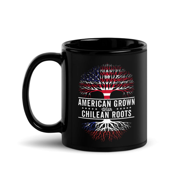 American Grown Chilean Roots Flag Mug