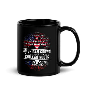 American Grown Chilean Roots Flag Mug