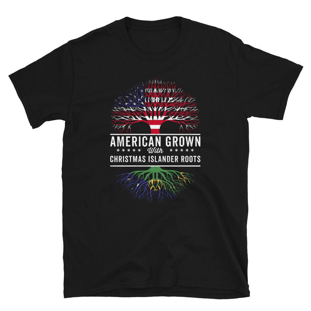 American Grown Christmas Islander Roots T-Shirt