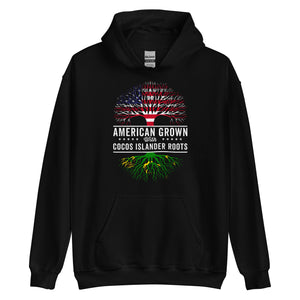 American Grown Cocos Islander Roots Flag Hoodie