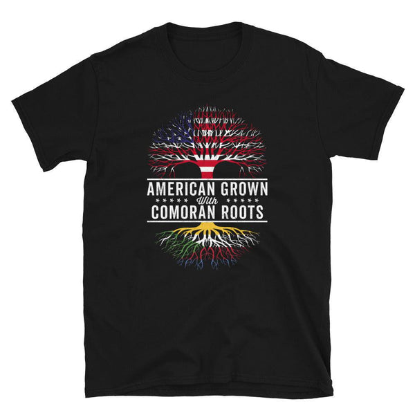 American Grown Comoran Roots Flag T-Shirt