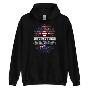 American Grown Cook Islander Roots Flag Hoodie