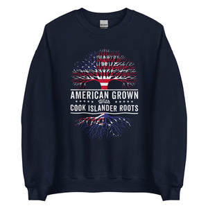 American Grown Cook Islander Roots Flag Sweatshirt