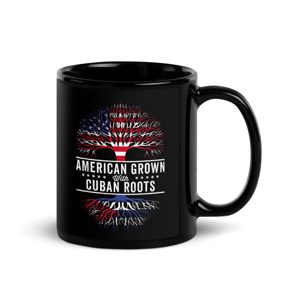 American Grown Cuban Roots Flag Mug