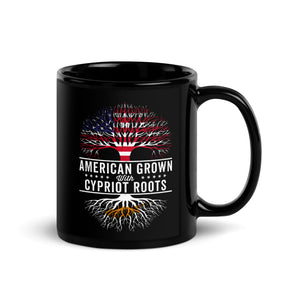 American Grown Cypriot Roots Flag Mug