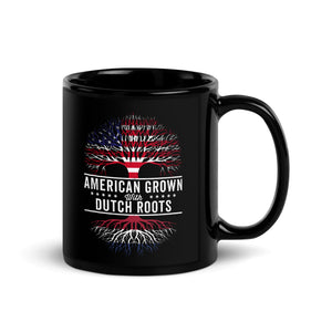 American Grown Dutch Roots Flag Mug