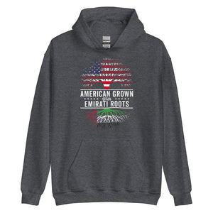 American Grown Emirati Roots Flag Hoodie