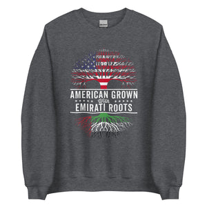 American Grown Emirati Roots Flag Sweatshirt