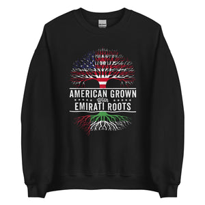 American Grown Emirati Roots Flag Sweatshirt