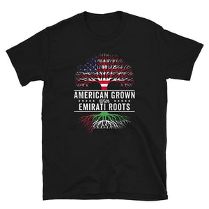 American Grown Emirati Roots Flag T-Shirt