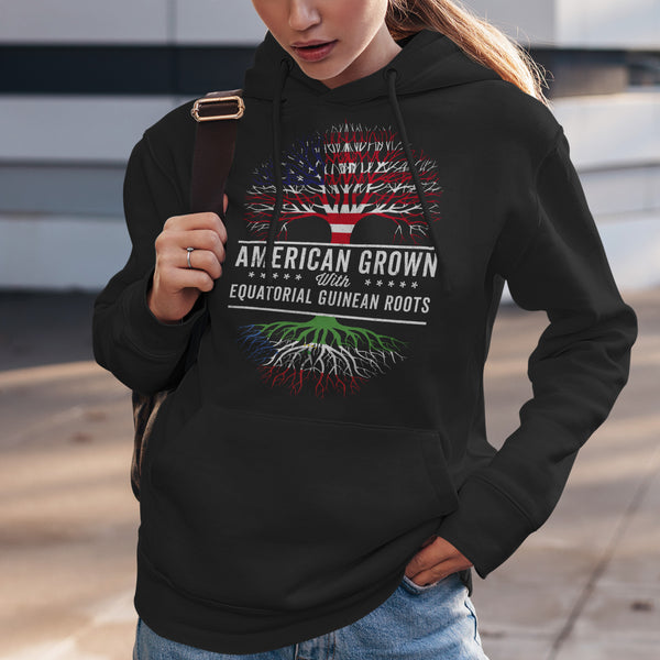 American Grown Equatorial Guinean Roots Hoodie