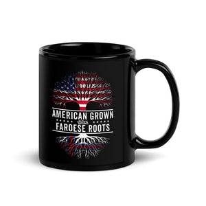 American Grown Faroese Roots Flag Mug