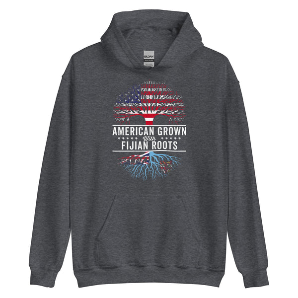 American Grown Fijian Roots Flag Hoodie