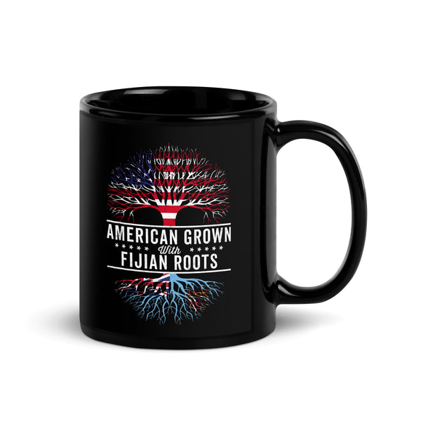 American Grown Fijian Roots Flag Mug