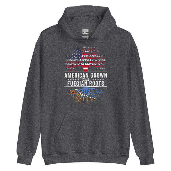 American Grown Fuegian Roots Flag Hoodie