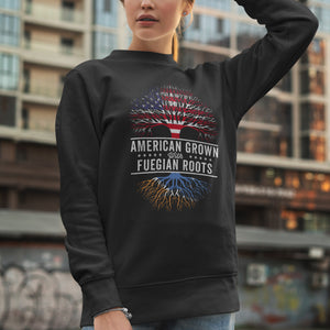 American Grown Fuegian Roots Flag Sweatshirt
