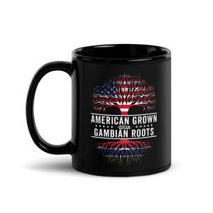 American Grown Gambian Roots Flag Mug