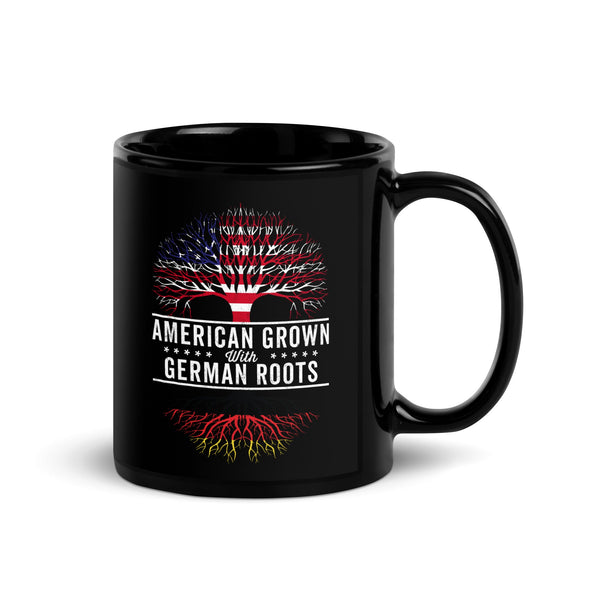 American Grown German Roots Flag Mug