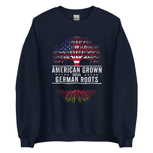 American Grown German Roots Flag Sweatshirt