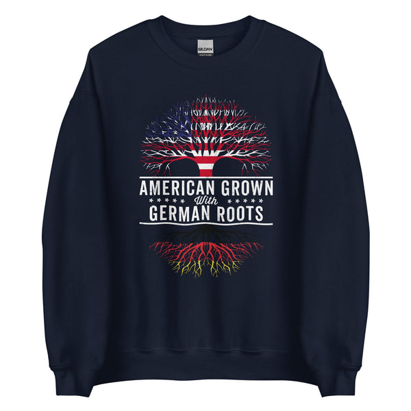 American Grown German Roots Flag Sweatshirt