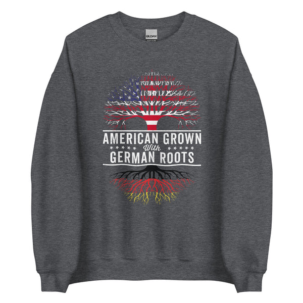 American Grown German Roots Flag Sweatshirt