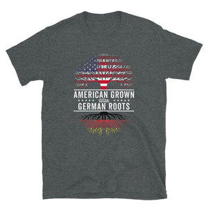 American Grown German Roots Flag T-Shirt