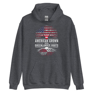 American Grown Greenlander Roots Flag Hoodie