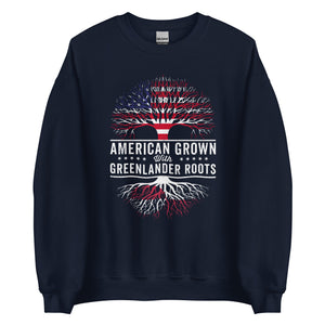 American Grown Greenlander Roots Flag Sweatshirt