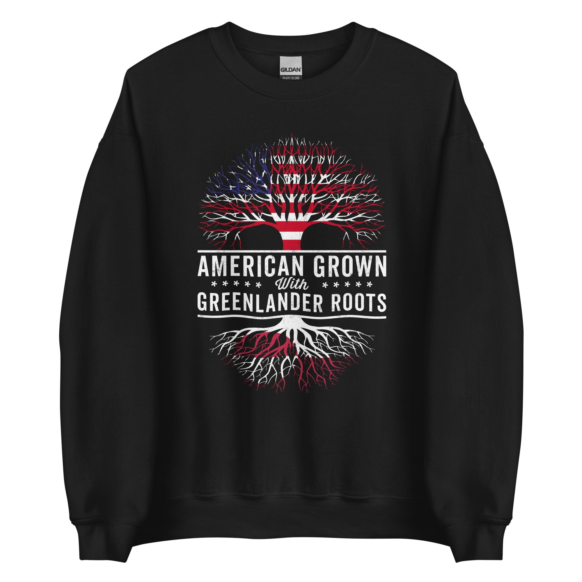 American Grown Greenlander Roots Flag Sweatshirt
