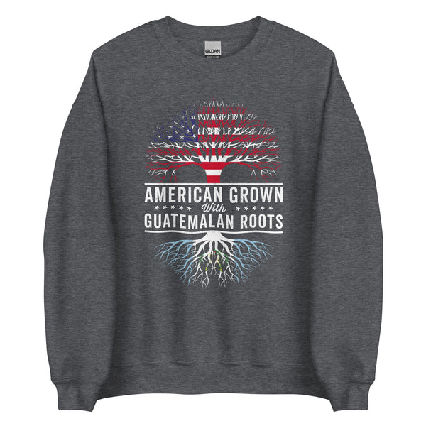 American Grown Guatemalan Roots Flag Sweatshirt