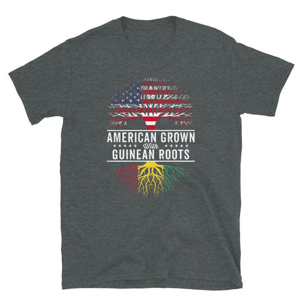 American Grown Guinean Roots Flag T-Shirt