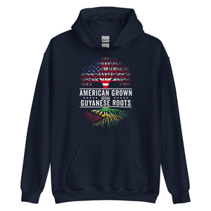 American Grown Guyanese Roots Flag Hoodie