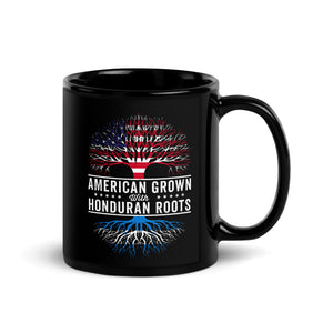American Grown Honduran Roots Flag Mug