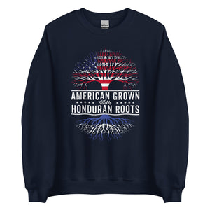 American Grown Honduran Roots Flag Sweatshirt