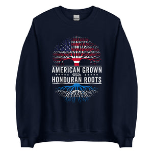 American Grown Honduran Roots Flag Sweatshirt