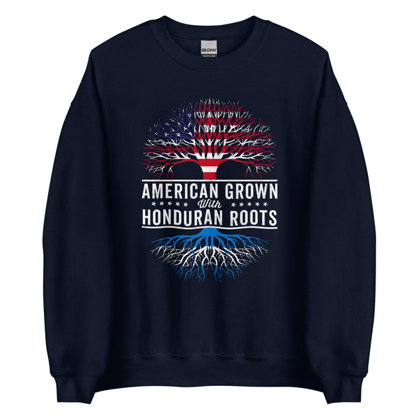 American Grown Honduran Roots Flag Sweatshirt