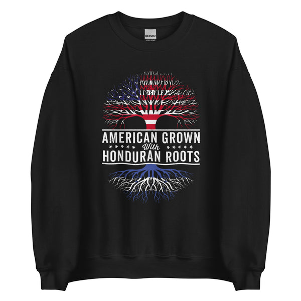 American Grown Honduran Roots Flag Sweatshirt