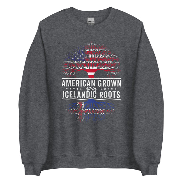 American Grown Icelandic Roots Flag Sweatshirt